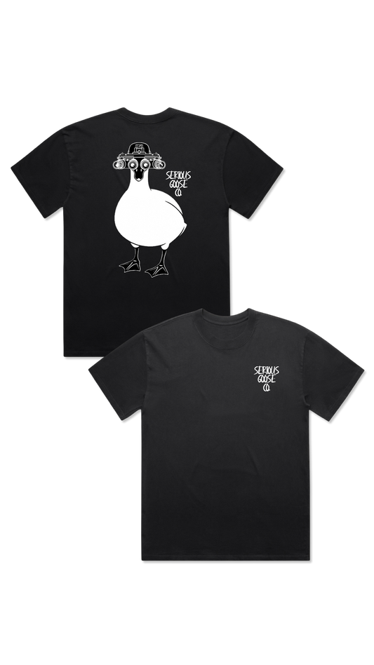 Serious Goose Tee - Black (Pre-Order)