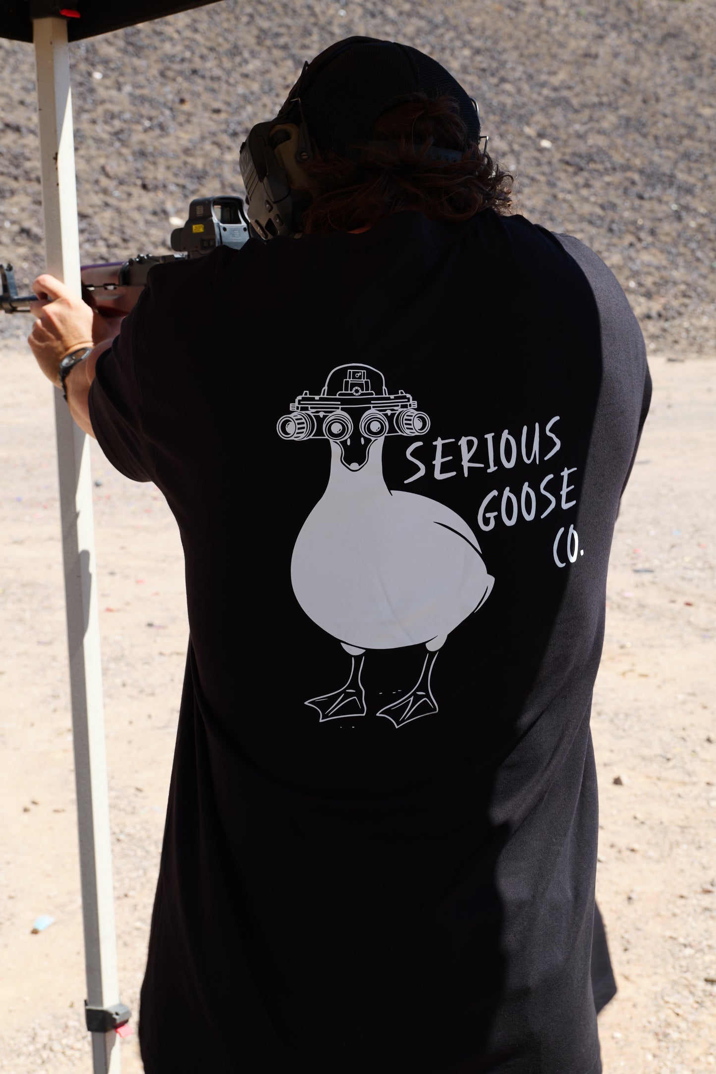 Serious Goose Tee - Black (Pre-Order)